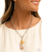 Load image into Gallery viewer, Aerial Adventure Orange Necklace