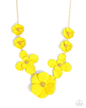 Load image into Gallery viewer, Arranged Aria Yellow Necklace
