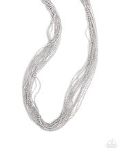 Load image into Gallery viewer, Backstage Ball Silver Necklace