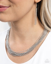 Load image into Gallery viewer, Backstage Ball Silver Necklace