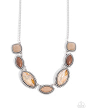 Load image into Gallery viewer, Regally Roped Brown Necklace