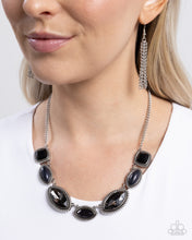 Load image into Gallery viewer, Regally Roped Black Necklace