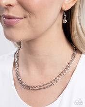 Load image into Gallery viewer, Laidback Layers Silver Necklace