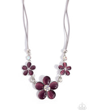 Load image into Gallery viewer, Cats Eye Calm Purple Necklace
