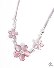 Load image into Gallery viewer, Cats Eye Calm Pink Necklace