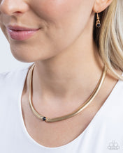 Load image into Gallery viewer, Stunning Solitaire Black Necklace