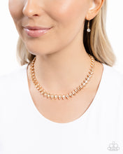Load image into Gallery viewer, Glittery Genre Gold Necklace