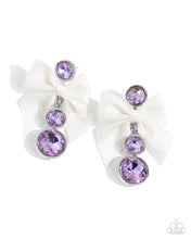 Load image into Gallery viewer, Genteel Glam Purple Earrings