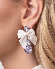 Load image into Gallery viewer, Genteel Glam Purple Earrings