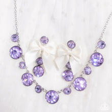 Load image into Gallery viewer, Genteel Glam Purple Earrings