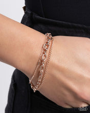 Load image into Gallery viewer, Chained Celebration Rose Gold Bracelet