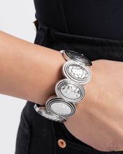 Load image into Gallery viewer, Prehistoric Privilege Silver Bracelet