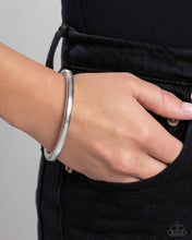 Load image into Gallery viewer, Stubborn Simplicity Silver Bracelet