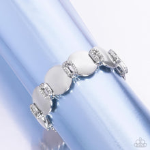Load image into Gallery viewer, Shimmery Sneak Peek White Bracelet