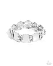 Load image into Gallery viewer, Shimmery Sneak Peek White Bracelet