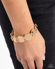 Load image into Gallery viewer, Shimmery Sneak Peek Gold Bracelet