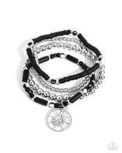 Load image into Gallery viewer, Nuanced Navigator Black Bracelet
