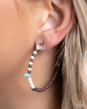 Load image into Gallery viewer, Pointed Promise Copper Hoop Earrings