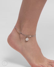 Load image into Gallery viewer, Blossoming Breeze White Anklet