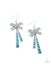 Load image into Gallery viewer, Date Night Decadence Blue Earrings
