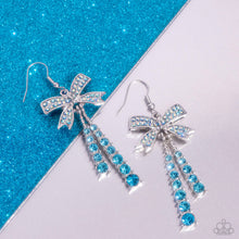 Load image into Gallery viewer, Date Night Decadence Blue Earrings