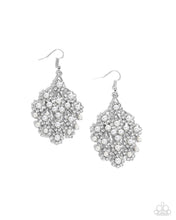 Load image into Gallery viewer, Nautical Netting White Earrings