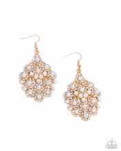 Load image into Gallery viewer, Nautical Netting Gold Earrings