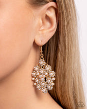 Load image into Gallery viewer, Nautical Netting Gold Earrings