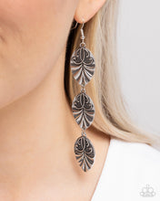 Load image into Gallery viewer, Rustic Range Silver Earrings