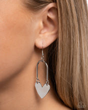 Load image into Gallery viewer, Lady Locket Silver Earrings