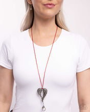 Load image into Gallery viewer, Angelic Attraction Red Necklace