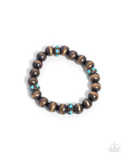 Load image into Gallery viewer, Stony Spotlight Brass Bracelet