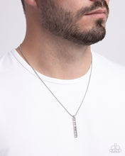 Load image into Gallery viewer, Roman Report Silver Men’s Necklace