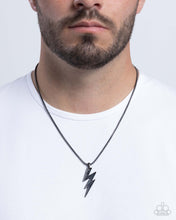 Load image into Gallery viewer, Electric Encore Mens Black Necklace