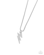 Load image into Gallery viewer, Electric Encore Mens Silver Necklace