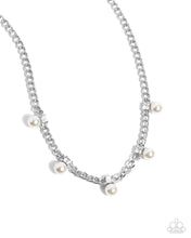 Load image into Gallery viewer, Pearl Pedestal White Necklace