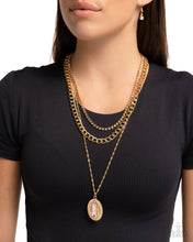 Load image into Gallery viewer, Edgy Empire Gold Necklace