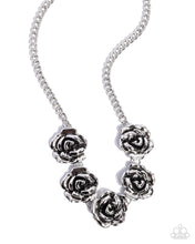 Load image into Gallery viewer, Refreshing Roses Silver Necklace