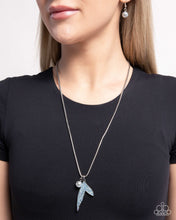 Load image into Gallery viewer, Maiden Mermaid Blue Necklace