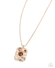 Load image into Gallery viewer, Admirably Abstract Brown Necklace