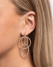 Load image into Gallery viewer, Geometric Glitz Gold Earrings