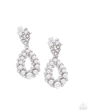 Load image into Gallery viewer, Dapper Debut White Earrings