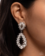 Load image into Gallery viewer, Dapper Debut White Earrings