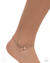 Load image into Gallery viewer, Coastal Character Orange Anklet