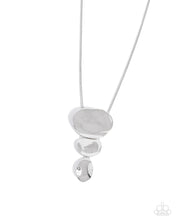 Load image into Gallery viewer, Cascading Commercial Silver Necklace