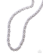 Load image into Gallery viewer, Welded Work Silver Necklace