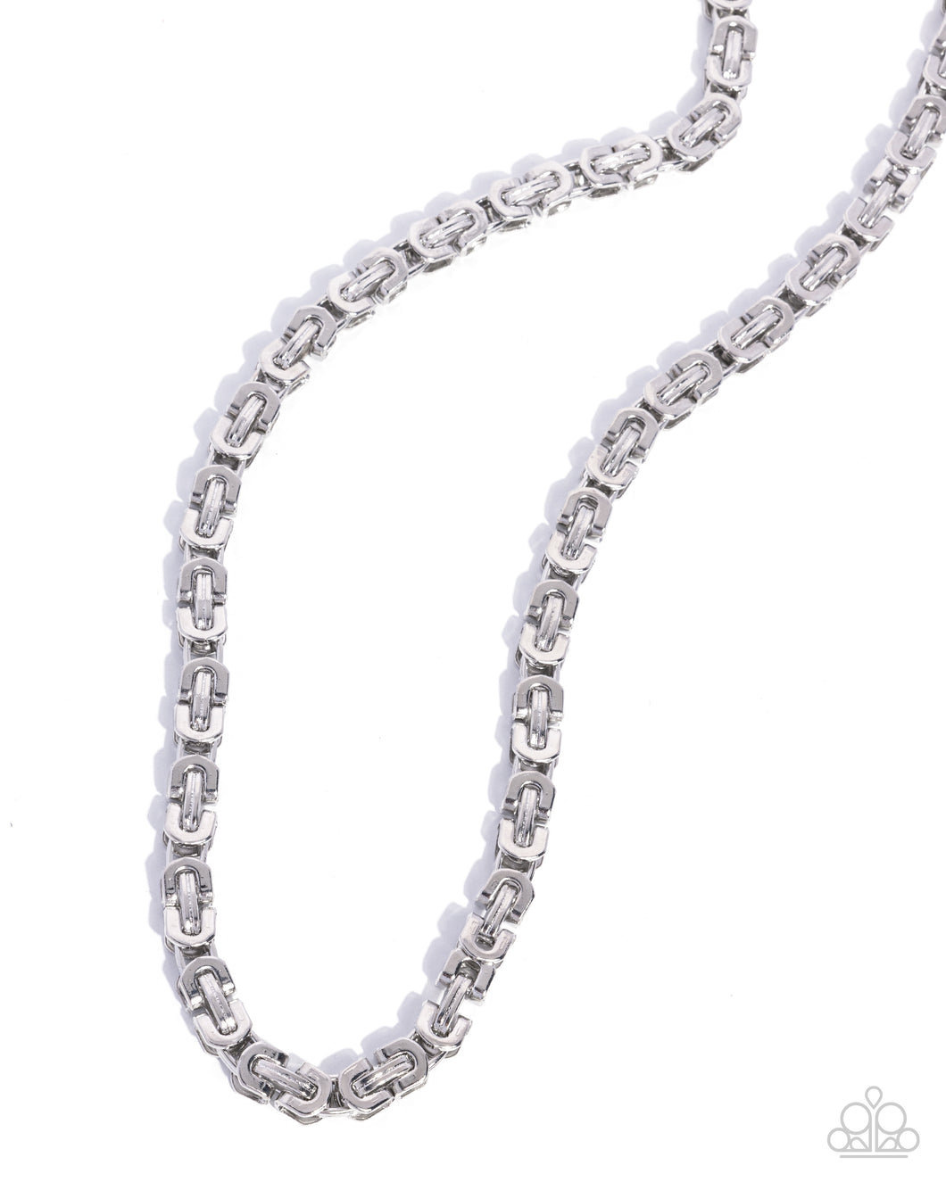 Welded Work Silver Necklace