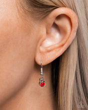 Load image into Gallery viewer, Abstract Affection Red Necklace