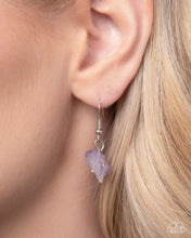 Load image into Gallery viewer, Crescent Charm Purple Necklace