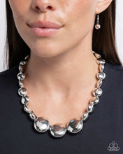 Load image into Gallery viewer, Reflective Roar Silver Necklace